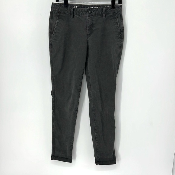 Eddie Bauer boyfriend slim mid rise pants 2 - Picture 1 of 11